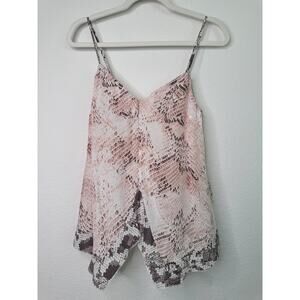 L'agence Snakeprint Tank Top